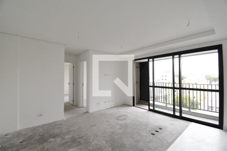 Sala e Cozinha de apartamento à venda com 2 quartos, 80m² em Juvevê, Curitiba
