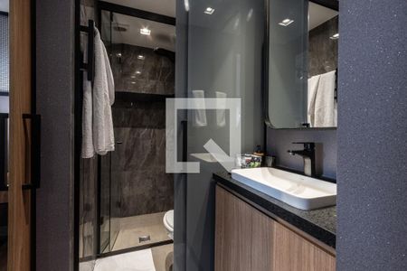 Lavabo de apartamento para alugar com 1 quarto, 37m² em Lapa de Baixo, São Paulo