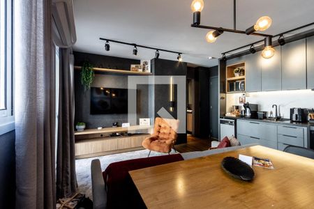 Sala de apartamento para alugar com 1 quarto, 37m² em Lapa de Baixo, São Paulo