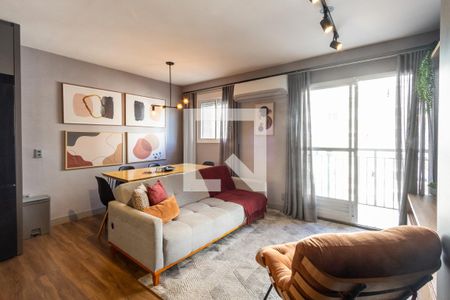 Sala de apartamento para alugar com 1 quarto, 37m² em Lapa de Baixo, São Paulo