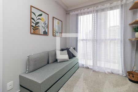 Sala de apartamento para alugar com 1 quarto, 27m² em Campo Belo, São Paulo
