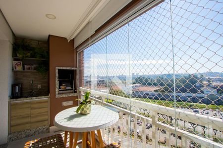 Varanda gourmet de apartamento para alugar com 3 quartos, 107m² em Vila Homero Thon, Santo André