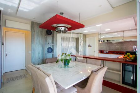 Sala de apartamento para alugar com 3 quartos, 107m² em Vila Homero Thon, Santo André