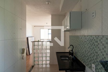 Cozinha e Área de serviço de apartamento para alugar com 2 quartos, 44m² em Campo Grande, Rio de Janeiro