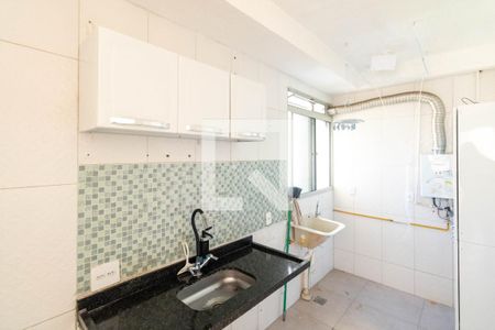 Cozinha e Área de serviço de apartamento para alugar com 2 quartos, 44m² em Campo Grande, Rio de Janeiro