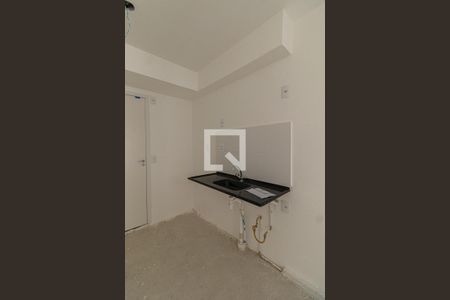 Cozinha e Área de Serviço de apartamento para alugar com 1 quarto, 26m² em Parada Xv de Novembro, São Paulo
