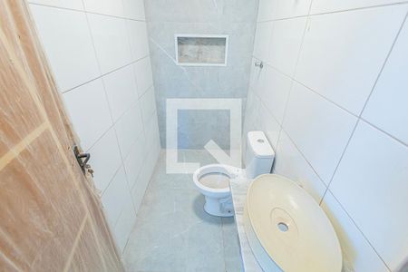 Banheiro de casa para alugar com 1 quarto, 43m² em São Salvador, Belo Horizonte