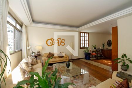 Sala de Estar e Jantar de apartamento para alugar com 3 quartos, 200m² em Jardim Paulista, São Paulo