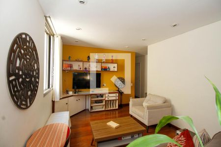 Sala de TV de apartamento para alugar com 3 quartos, 200m² em Jardim Paulista, São Paulo