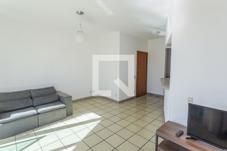 Sala de apartamento para alugar com 1 quarto, 50m² em São Pedro, Belo Horizonte