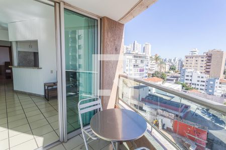 Varanda da Sala de apartamento para alugar com 1 quarto, 50m² em São Pedro, Belo Horizonte