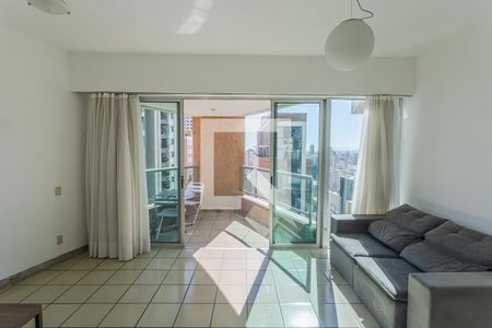 Varanda da Sala de apartamento para alugar com 1 quarto, 50m² em São Pedro, Belo Horizonte
