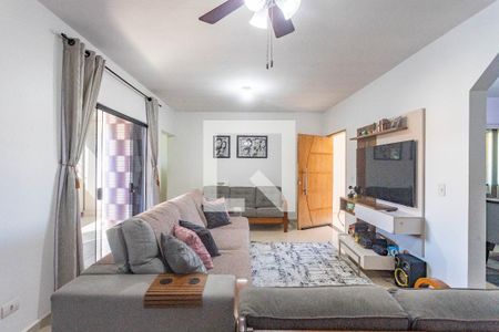 Sala  de casa à venda com 3 quartos, 418m² em Vila Nogueira, Diadema