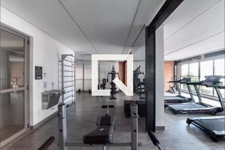 Área comum - Academia de kitnet/studio para alugar com 1 quarto, 19m² em Vila Guarani (zona Sul), São Paulo