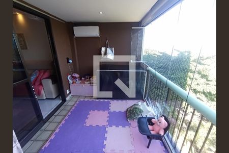 Varanda  de apartamento para alugar com 3 quartos, 110m² em Barra da Tijuca, Rio de Janeiro