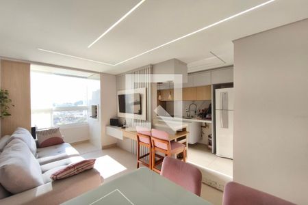 Sala de apartamento para alugar com 2 quartos, 54m² em Residencial Villa Garden, Campinas