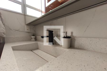 Banheiro Suíte de apartamento para alugar com 2 quartos, 54m² em Residencial Villa Garden, Campinas