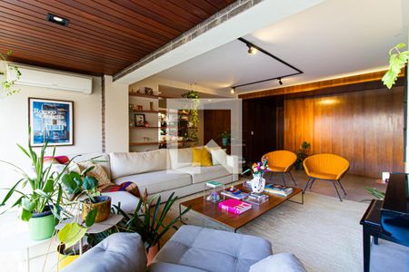 Sala de apartamento à venda com 2 quartos, 174m² em Pacaembu, São Paulo
