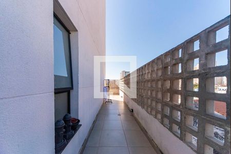 Varanda da Sala de apartamento para alugar com 2 quartos, 91m² em Campestre, Santo André