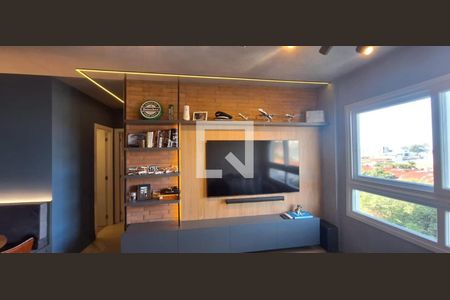 Sala de apartamento à venda com 1 quarto, 56m² em Navegantes, Porto Alegre