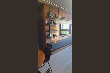 Sala de apartamento à venda com 1 quarto, 56m² em Navegantes, Porto Alegre