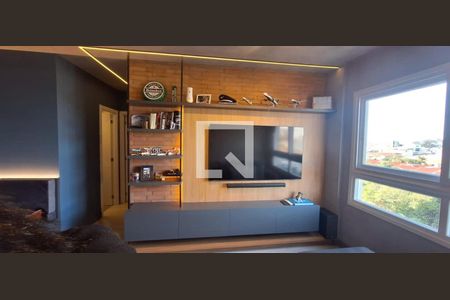 Sala de apartamento à venda com 1 quarto, 56m² em Navegantes, Porto Alegre