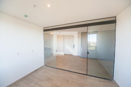 Varanda da Sala de kitnet/studio para alugar com 1 quarto, 41m² em Vale do Sereno, Nova Lima