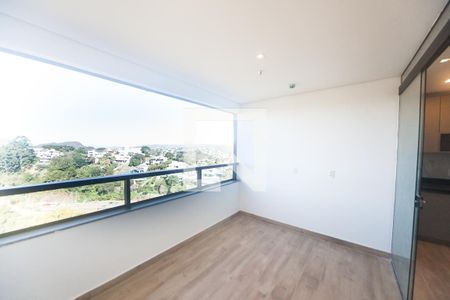 Varanda da Sala de kitnet/studio para alugar com 1 quarto, 41m² em Vale do Sereno, Nova Lima