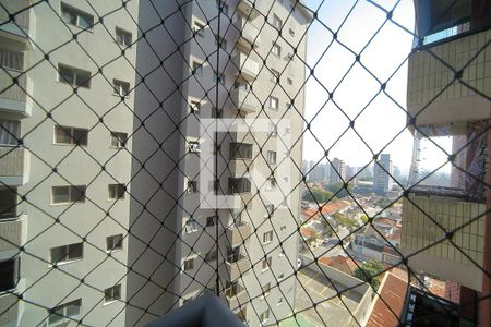 Varanda da Sala Vista  de apartamento à venda com 3 quartos, 83m² em Santa Terezinha, São Bernardo do Campo