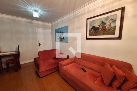 Sala de TV de apartamento à venda com 3 quartos, 92m² em Vila Santa Teresa, Santo André