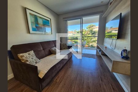 Sala de TV de apartamento para alugar com 2 quartos, 65m² em Jardim Leonor, São Paulo