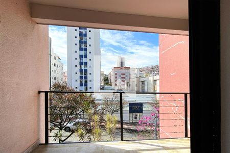 Varanda da Sala de apartamento à venda com 1 quarto, 94m² em Serra, Belo Horizonte