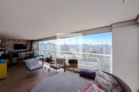 Varanda da Sala de apartamento para alugar com 4 quartos, 240m² em Ipiranga, São Paulo