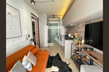 Sala de apartamento para alugar com 1 quarto, 29m² em Ferreira, São Paulo