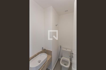 Lavabo na Sala de apartamento para alugar com 2 quartos, 77m² em Funcionários, Belo Horizonte