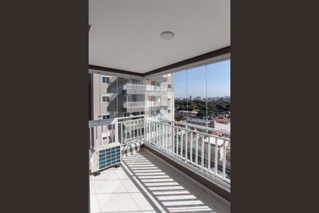Varanda da Sala de apartamento à venda com 3 quartos, 76m² em Vila Maria, São Paulo