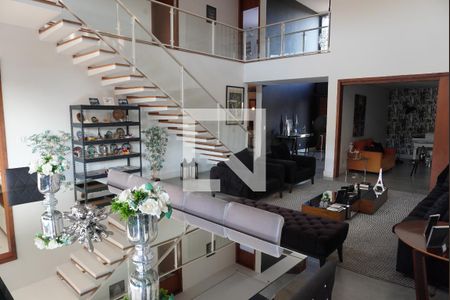 Sala de Estar de casa de condomínio à venda com 5 quartos, 460m² em Colinas da Anhanguera, Santana de Parnaíba