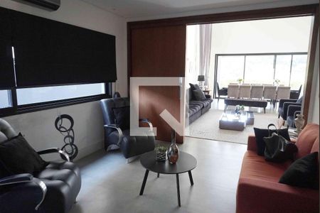 Sala Íntima de casa de condomínio à venda com 5 quartos, 460m² em Colinas da Anhanguera, Santana de Parnaíba