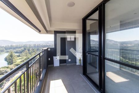 Varanda gourmet de apartamento à venda com 1 quarto, 78m² em Alphaville Empresarial, Barueri