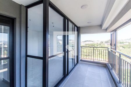 Varanda gourmet de apartamento à venda com 1 quarto, 78m² em Alphaville Empresarial, Barueri