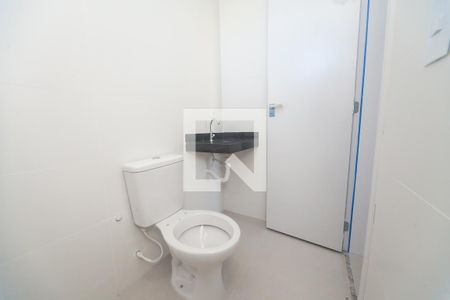 Banheiro Social de apartamento à venda com 2 quartos, 55m² em Goiânia, Belo Horizonte