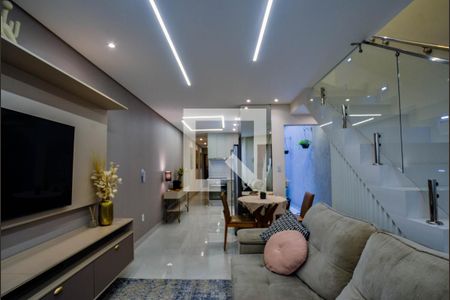 Sala 1 de casa à venda com 4 quartos, 150m² em Vila Camilópolis, Santo André