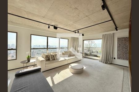Sala  de apartamento à venda com 4 quartos, 256m² em Campo Belo, São Paulo