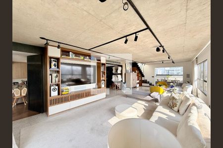 Sala  de apartamento à venda com 4 quartos, 256m² em Campo Belo, São Paulo