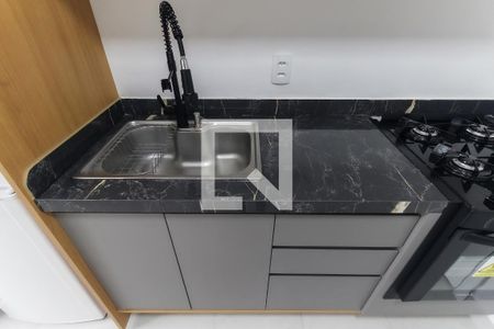 Sala - Cozinha de apartamento para alugar com 2 quartos, 34m² em Fazenda Aricanduva, São Paulo