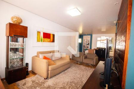 Sala  de apartamento à venda com 3 quartos, 90m² em Santa Lúcia, Belo Horizonte