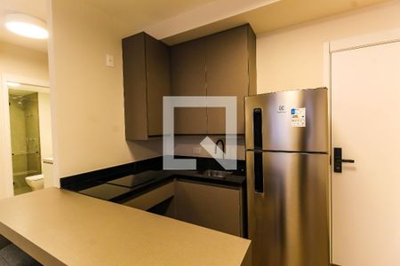 Sala/Cozinha de apartamento para alugar com 1 quarto, 40m² em Mooca, São Paulo