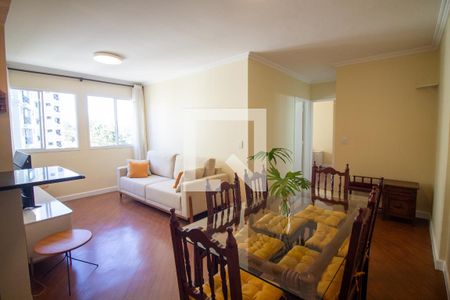 Sala de apartamento para alugar com 2 quartos, 75m² em Chácara Santo Antônio (zona Sul), São Paulo