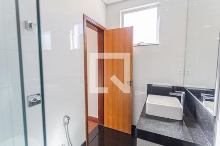 Banheiro da Suíte de apartamento à venda com 3 quartos, 198m² em Santa Ines, Belo Horizonte