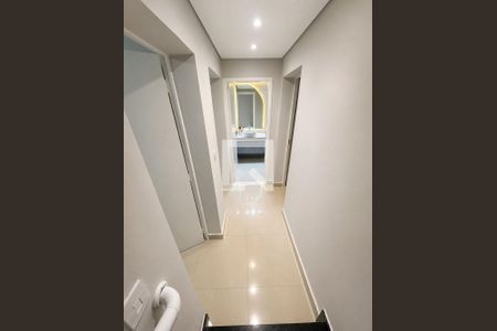 Corredor de apartamento para alugar com 3 quartos, 140m² em Balneario Cidade Atlantica, Guarujá